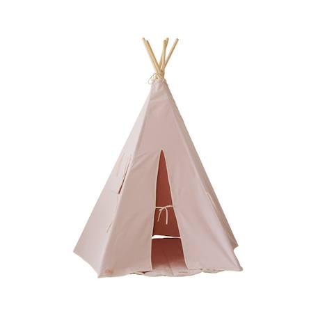 Tente tipi renard en coton Beige+Rose+Rouge 7 - vertbaudet enfant 