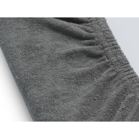 Housse matelas à langer éponge en coton Beige+Blanc+Gris+Marron clair+Noir+Rose sauvage+Vert olive 10 - vertbaudet enfant 