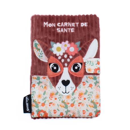 Protège carnet de santé Bleu+Jaune+Rose 8 - vertbaudet enfant 