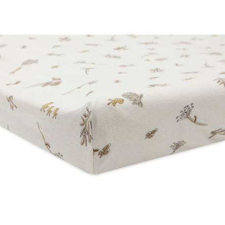 Housse matelas à langer jersey en coton Beige+Beige foncé+Beige jungle+Blanc cassé+Nostalgic ride+Nougat+Nougat miffy+Riverside+Vert d'eau+Vert olive 33 - vertbaudet enfant 
