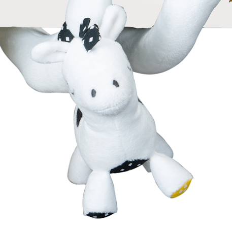 Spirale d'activites en velours - pluche et pompon Blanc 3 - vertbaudet enfant 