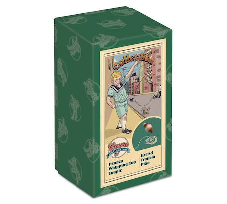 Toupie avec lanceur à ficelle Beige 1 - vertbaudet enfant 