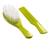 Brosse et peigne Gris charme+Indigo+Prune+Rose bonbon+Turquoise+Vert 18 - vertbaudet enfant 