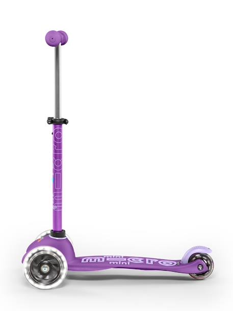 Trottinette 3 roues mini micro deluxe  led Bleu nuit+Rose+Rouge+Vert d'eau+Vert menthe+Violet 30 - vertbaudet enfant 