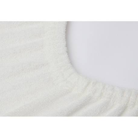 Housse matelas à langer éponge (2 pcs) en coton Biscuit+Caramel & biscuit+Ivoire+Ivoire & nougat+Nougat+Vert olive+Vert poudré 19 - vertbaudet enfant 