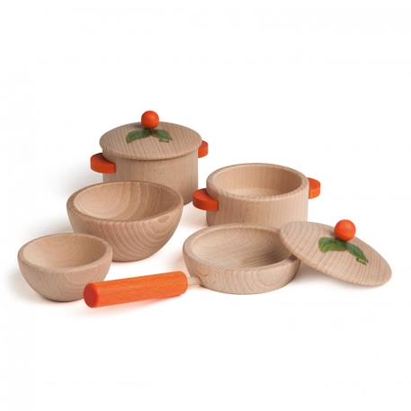 Set de cuisine naturel 7 pcs Beige 1 - vertbaudet enfant 