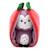 Peluche flipetz chouette fraise Rouge 1 - vertbaudet enfant 