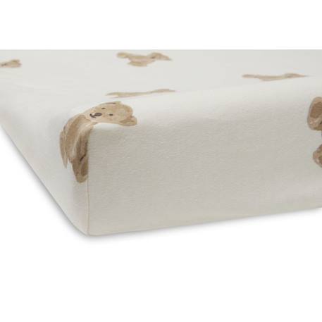 Housse matelas à langer jersey en coton Beige+Beige foncé+Beige jungle+Blanc cassé+Nostalgic ride+Nougat+Nougat miffy+Riverside+Vert d'eau+Vert olive 3 - vertbaudet enfant 