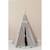 Tente tipi avec guirlande menthe en coton Bleu+Vert 10 - vertbaudet enfant 
