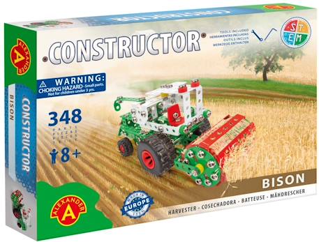 Constructor bison - moissonneuse-batteuse Vert 1 - vertbaudet enfant 