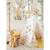 Tente tipi avec tapis wildflowers en coton Beige 5 - vertbaudet enfant 