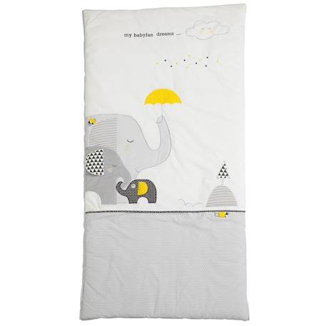 Edredon pour lit bébé en coton - babyfan Gris 1 - vertbaudet enfant 