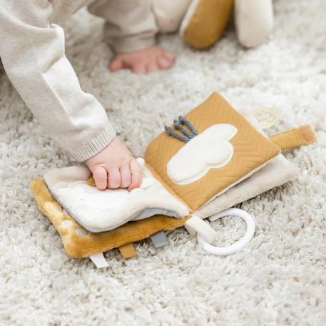 Livre d'éveil charlie le chien Beige 3 - vertbaudet enfant 