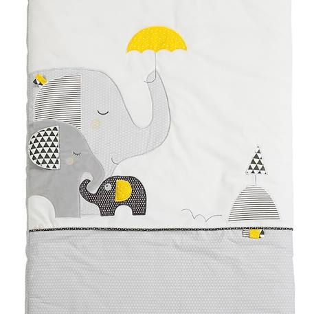 Edredon pour lit bébé en coton - babyfan Gris 3 - vertbaudet enfant 