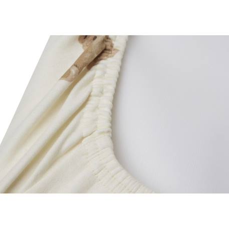 Housse matelas à langer jersey en coton Beige+Beige foncé+Beige jungle+Blanc cassé+Nostalgic ride+Nougat+Nougat miffy+Riverside+Vert d'eau+Vert olive 4 - vertbaudet enfant 