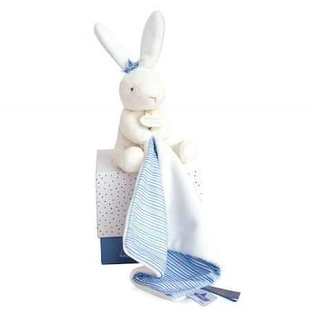 Doudou pantin lapin matelot Bleu 2 - vertbaudet enfant 