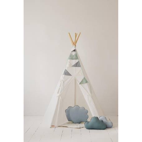 Tente tipihe neige en coton Blanc 2 - vertbaudet enfant 