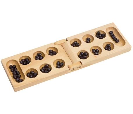 Jeu de kalaha de voyage Beige 2 - vertbaudet enfant 