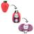 Peluche flipetz chouette fraise Rouge 2 - vertbaudet enfant 
