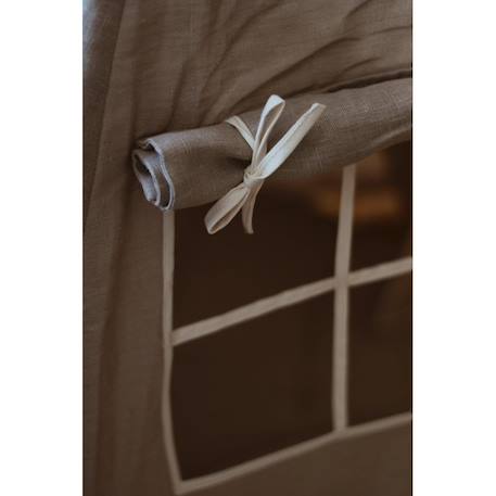 Tente tipi lin naturel en coton Beige 3 - vertbaudet enfant 