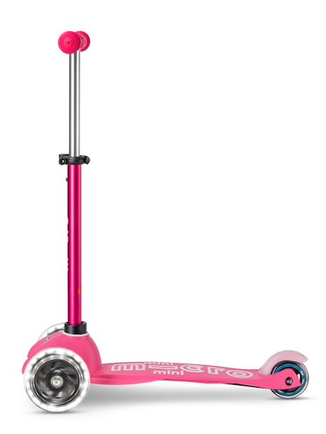 Trottinette 3 roues mini micro deluxe  led Bleu nuit+Rose+Rouge+Vert d'eau+Vert menthe+Violet 10 - vertbaudet enfant 