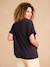 T-shirt grossesse allaitement en coton bio anthracite 2 - vertbaudet enfant 