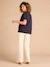 T-shirt grossesse allaitement en coton bio anthracite 4 - vertbaudet enfant 