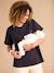 T-shirt grossesse allaitement en coton bio anthracite 1 - vertbaudet enfant 