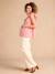 Blouse grossesse en gaze coton col broderie anglaise terracotta 5 - vertbaudet enfant 