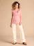 Blouse grossesse en gaze coton col broderie anglaise terracotta 6 - vertbaudet enfant 