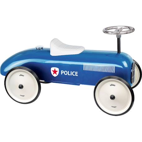 Porteur voiture vintage Bleu+Bleu clair+Bleu nuit+Bleu police+Noir+Orange+Rouge+Rouge et blanc crème+Rouge vif+Vert+Vert sauge+Violet 13 - vertbaudet enfant 