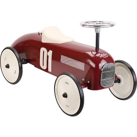 Porteur voiture vintage Bleu+Bleu clair+Bleu nuit+Bleu police+Noir+Orange+Rouge+Rouge et blanc crème+Rouge vif+Vert+Vert sauge+Violet 23 - vertbaudet enfant 