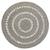 Tapis laine feutrée rond ajourée bibek Gris+Mango+Naturel 2 - vertbaudet enfant 