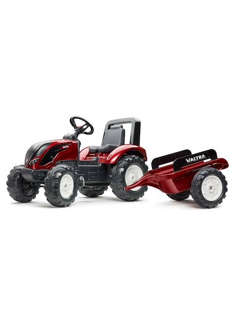 Tracteur Jouet Tracteur à Pédales Pour Enfant Dolu Avec Remorque