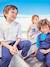 Chemise col Mao personnalisable blanc+bleu ardoise+bleu ciel+vert sauge 3 - vertbaudet enfant 