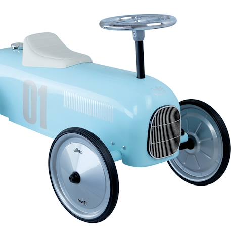Porteur voiture vintage Bleu+Bleu clair+Bleu nuit+Bleu police+Noir+Orange+Rouge+Rouge et blanc crème+Rouge vif+Vert+Vert sauge+Violet 6 - vertbaudet enfant 
