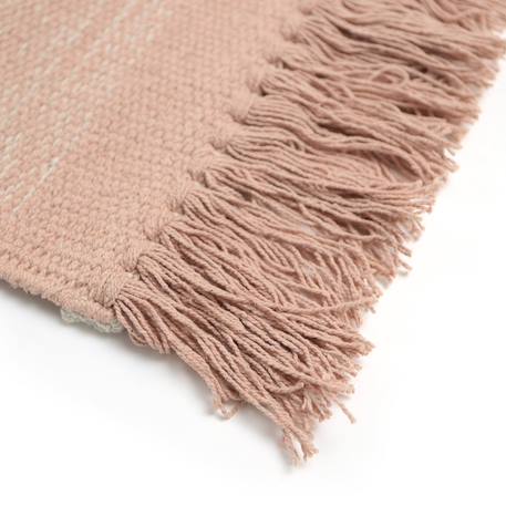 Tapis chambre enfant coton kirthy Bleu+Nude 11 - vertbaudet enfant 