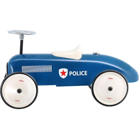 Porteur voiture vintage Bleu+Bleu clair+Bleu nuit+Bleu police+Noir+Orange+Rouge+Rouge et blanc crème+Rouge vif+Vert+Vert sauge+Violet 16 - vertbaudet enfant 