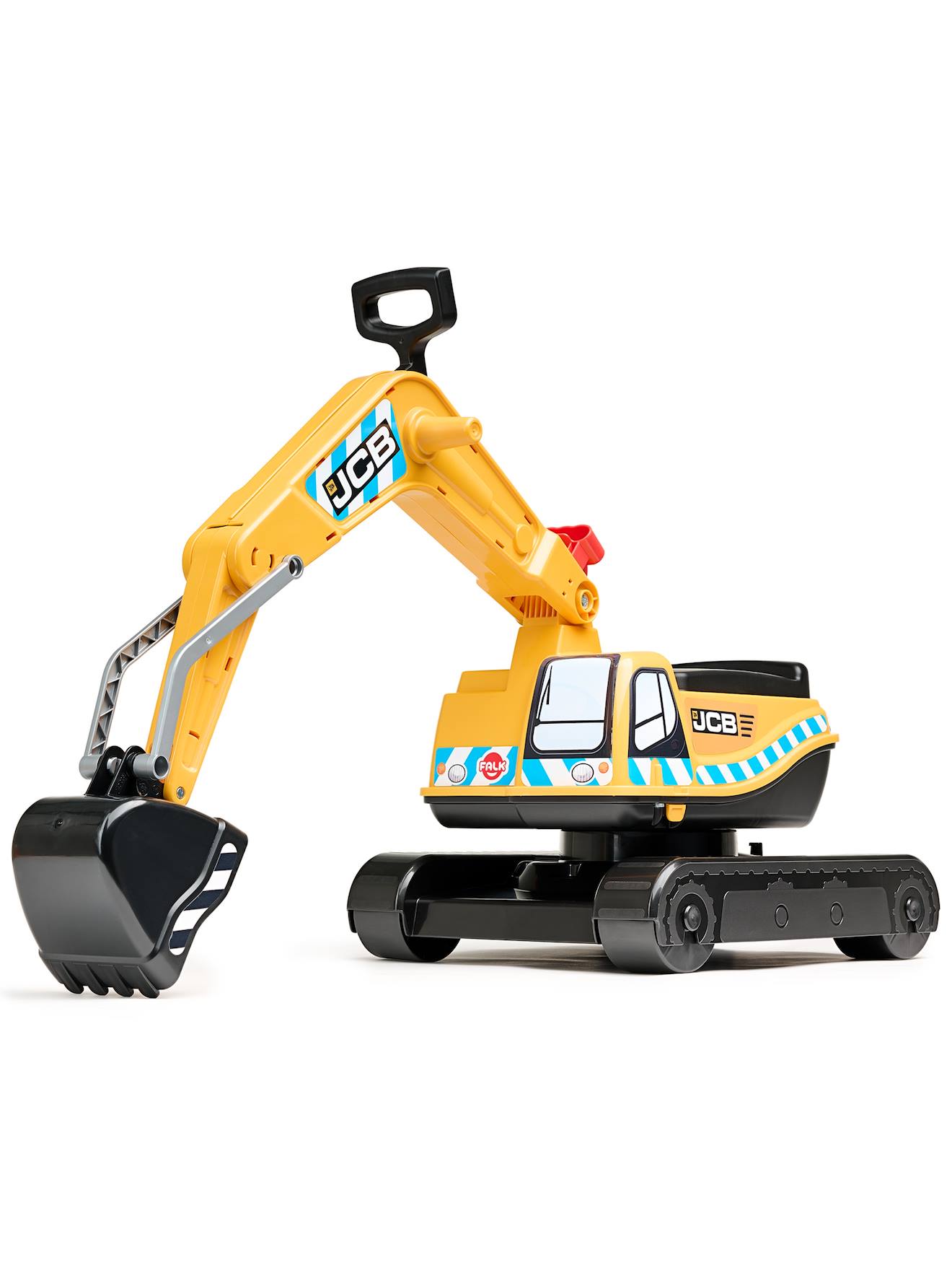 Pelleteuse Jouet Enfant En Métal - Siège Rotatif 360°, Pelle Flexible, Pour Sable, Neige, Capacité 50 Kg - 12