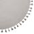 Tapis rond gris argenté avec pompons josephine Gris 2 - vertbaudet enfant 