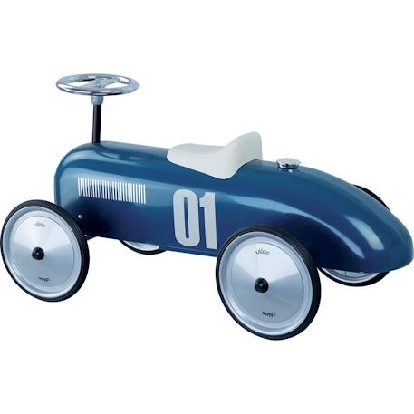 Porteur voiture vintage Bleu+Bleu clair+Bleu nuit+Bleu police+Noir+Orange+Rouge+Rouge et blanc crème+Rouge vif+Vert+Vert sauge+Violet 10 - vertbaudet enfant 