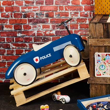 Porteur voiture vintage Bleu+Bleu clair+Bleu nuit+Bleu police+Noir+Orange+Rouge+Rouge et blanc crème+Rouge vif+Vert+Vert sauge+Violet 17 - vertbaudet enfant 