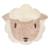 Tapis chambre enfant coton lavable petit mouton lolho Blanc cassé 1 - vertbaudet enfant 