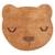 Tapis chambre bébé coton lavable ourson sandel Caramel 2 - vertbaudet enfant 