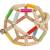 Hochet balle flexible en bois Bleu+Multicolore+Multi-coloured+Rose 6 - vertbaudet enfant 