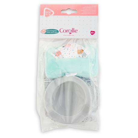 Pot et lingette pour poupon 30 et 36 cm Multicolore 2 - vertbaudet enfant 