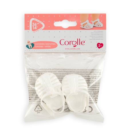 Sandales blanches pour poupon 36 cm Multicolore 5 - vertbaudet enfant 