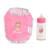 Bavoir rose et biberon magique pour grand poupon 36/42 cm Multicolore 1 - vertbaudet enfant 