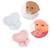 2 tétines pour poupon 30 cm Multicolore 1 - vertbaudet enfant 