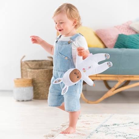 Poupon pti'cœur lapin blanc Multicolore 4 - vertbaudet enfant 